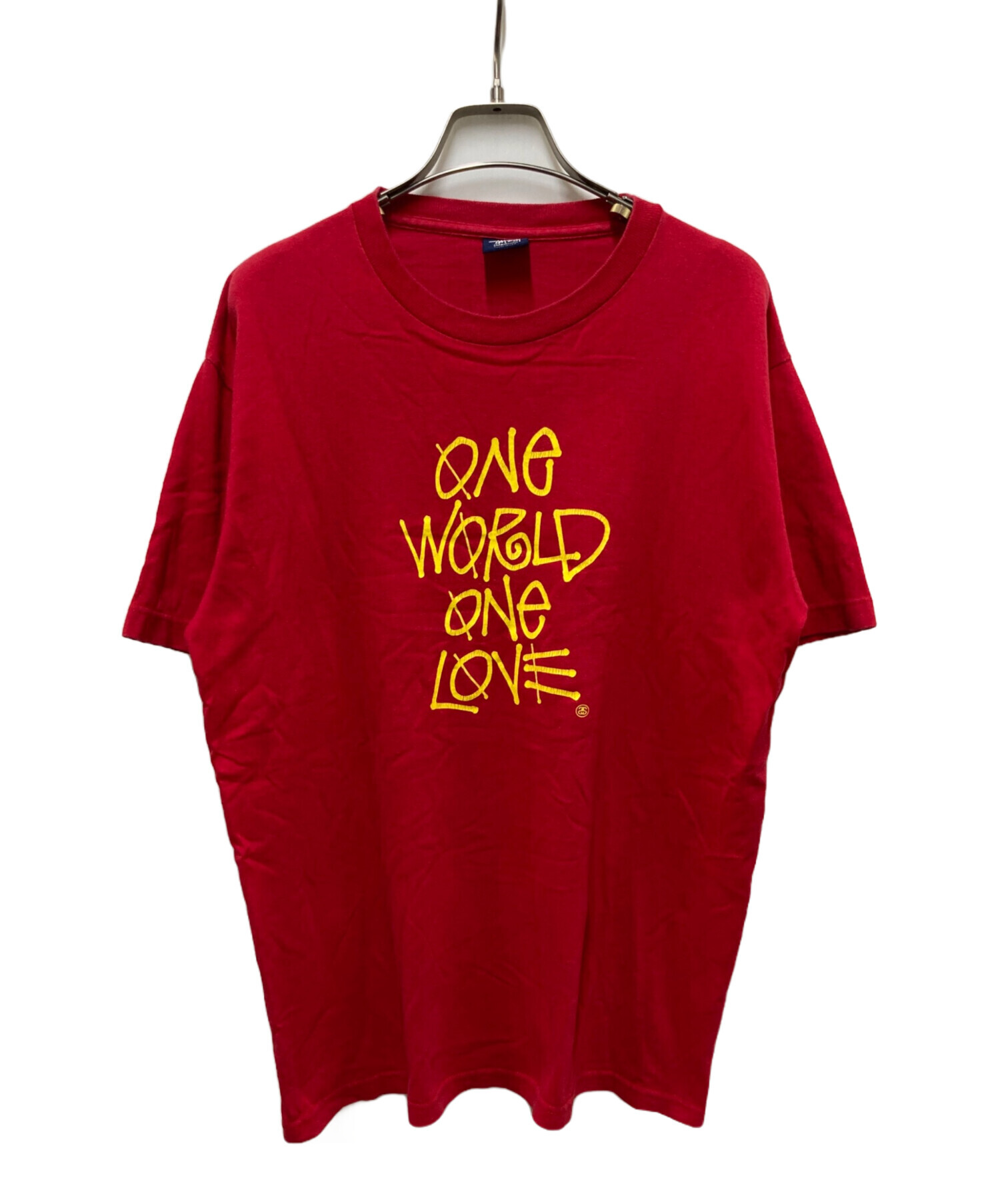 US古着 STUSSY ステューシー ONE WORLD ONE LOVE 中古・古着通販】stussy (ステューシー) ONE WORLD ONE LOVE TEE