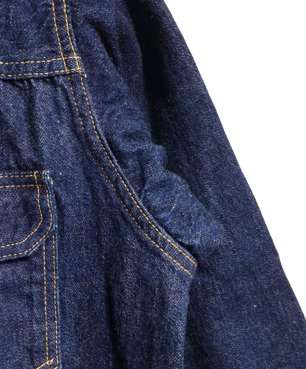 中古・古着通販】orSlow (オアスロウ) PLEATED FRONT COAT/プリン