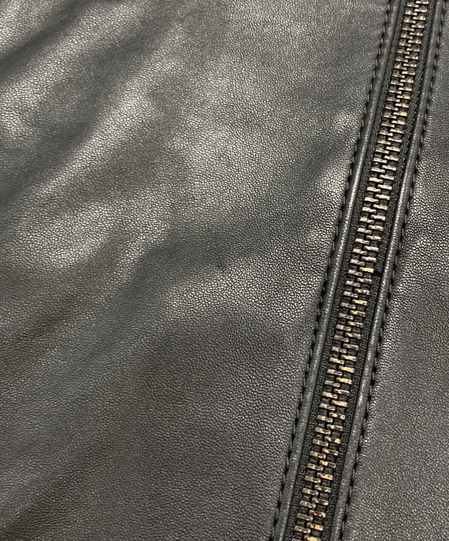 中古・古着通販】COACH (コーチ) レザーシングルライダースジャケット