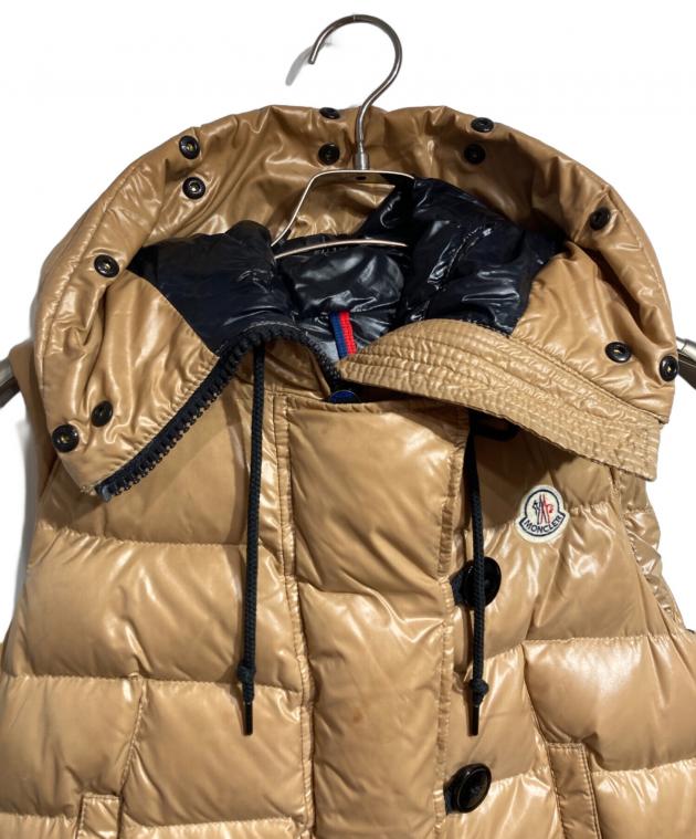 中古・古着通販】MONCLER (モンクレール) TARNダウンベスト ブラウン