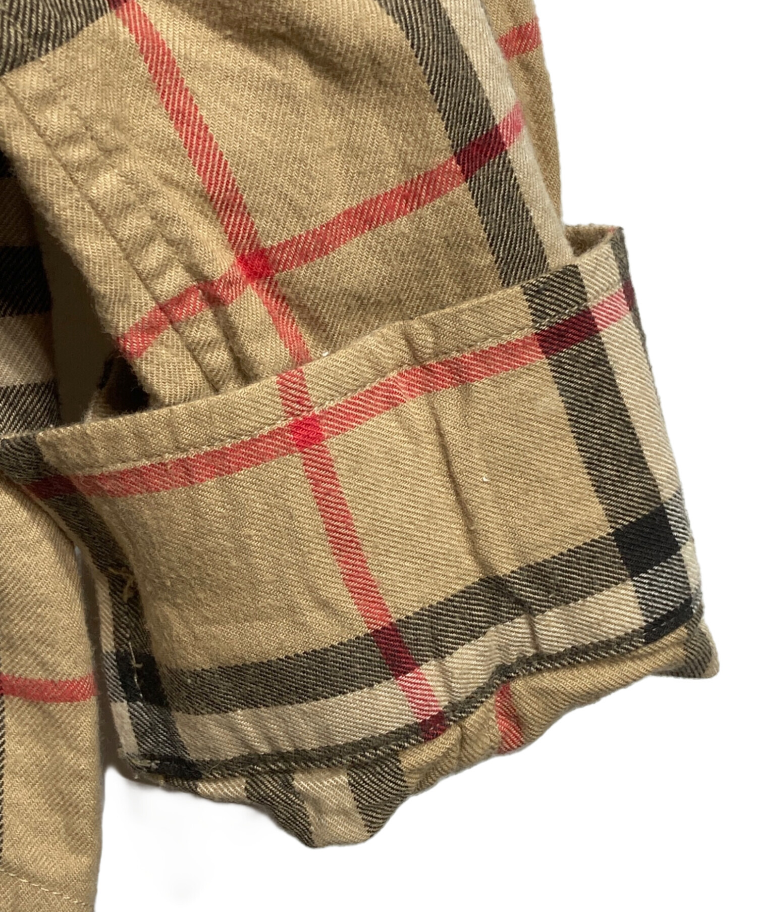 中古・古着通販】BURBERRY (バーバリー) ノヴァチェックフランネル