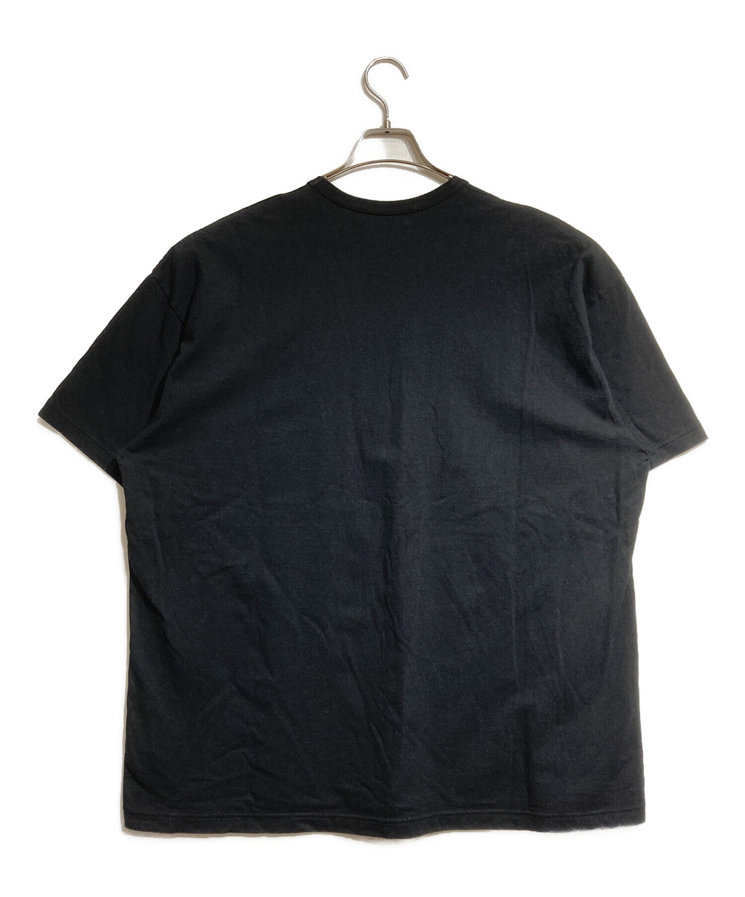 【中古】BLACK COMME des GARCONS | ブラックコムデギャルソン NIKE/ナイキ コラボ　フロントプリント半袖Ｔシャツ 1M-T103 ブラック サイズ：S【尾張小牧店】 中古・古着通販】NIKE (ナイキ) BLACK COMME des GARCONS (ブラック