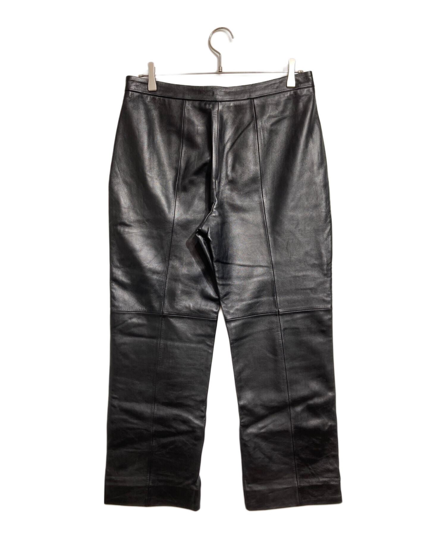 中古・古着通販】LOEWE (ロエベ) ラムレザーパンツ/Lambskin leather