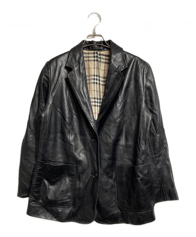 中古・古着通販】BURBERRY LONDON (バーバリーロンドン) ラムレザー