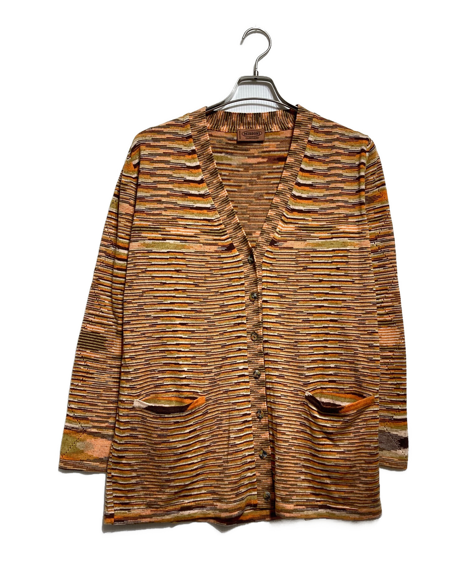 中古・古着通販】missoni (ミッソーニ) カシミヤシルクカーディガン