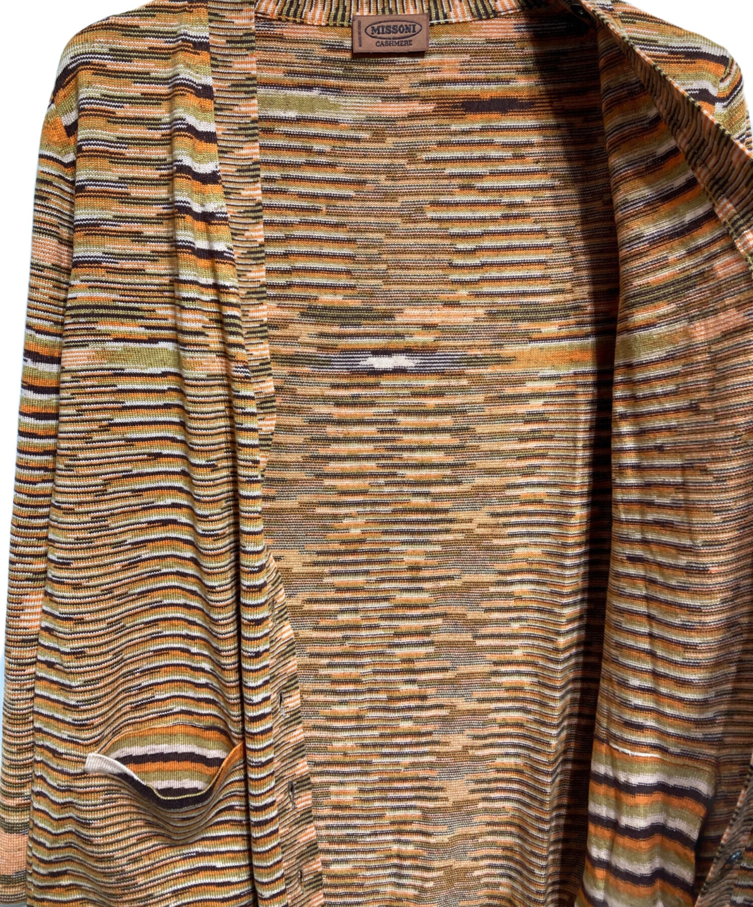中古・古着通販】missoni (ミッソーニ) カシミヤシルクカーディガン