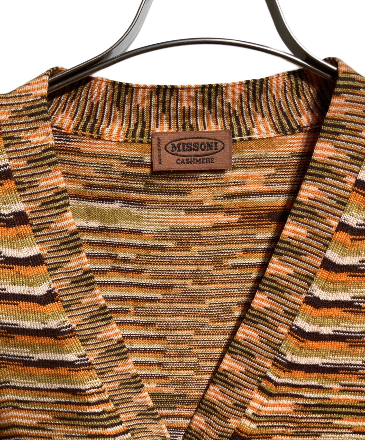 中古・古着通販】missoni (ミッソーニ) カシミヤシルクカーディガン