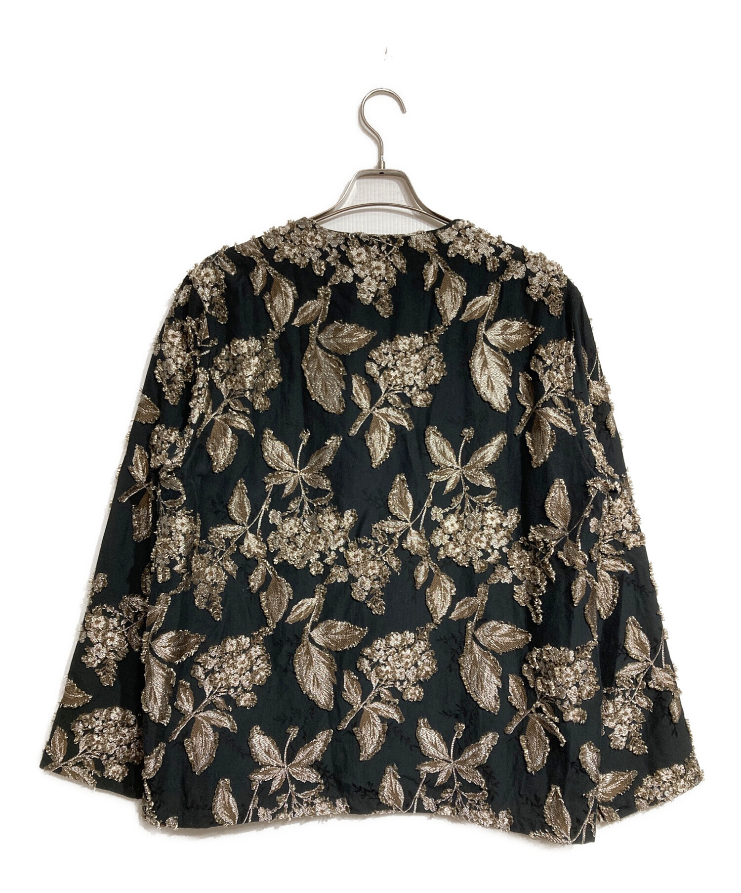 中古・古着通販】Needles (ニードルズ) V Neck Shirt - C/CU/PE Flower