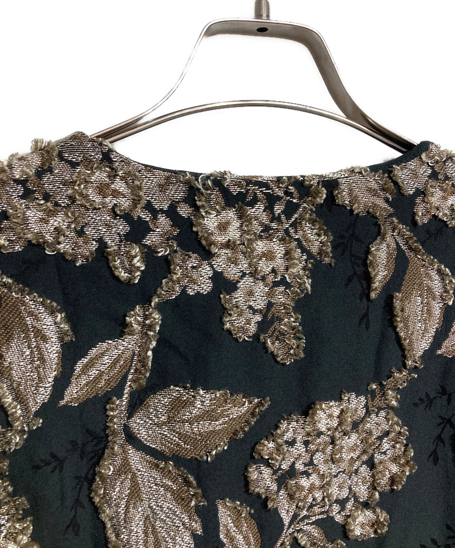 中古・古着通販】Needles (ニードルズ) V Neck Shirt - C/CU/PE Flower