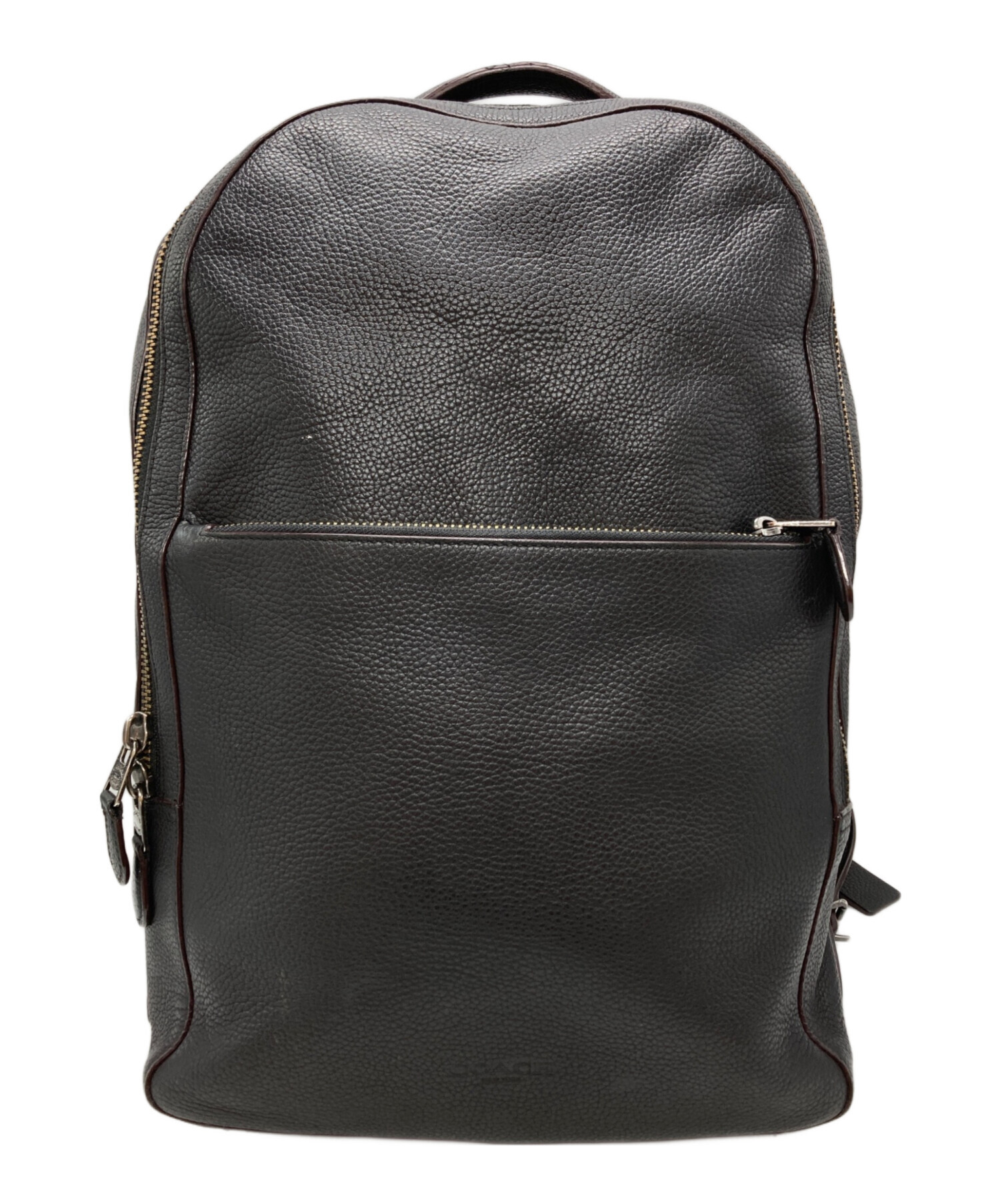 COACH メトロポリタン レザーリュック 中古・古着通販】COACH (コーチ) レザーリュック/Metropolitan