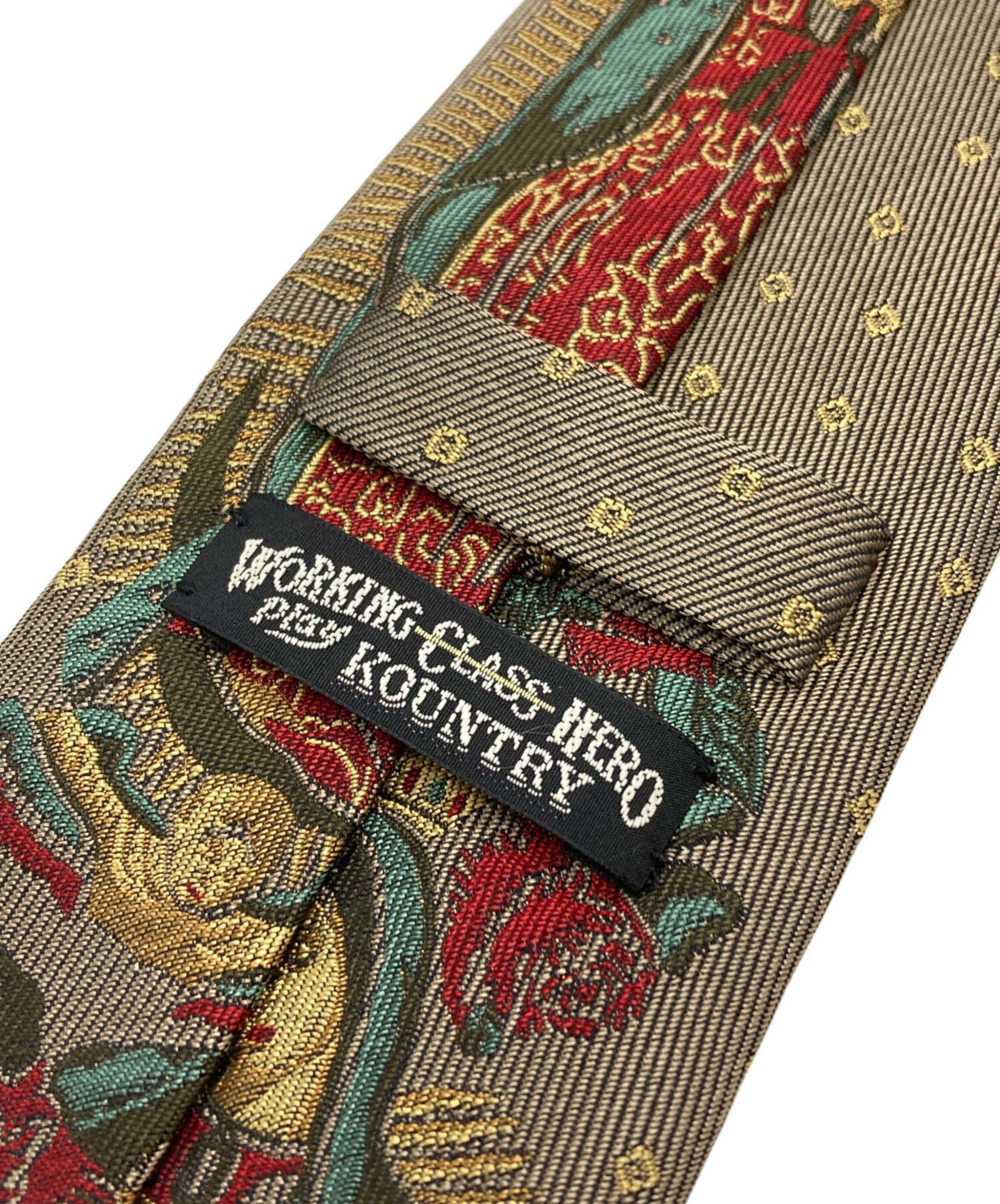 中古・古着通販】KAPITAL (キャピタル) Silk Twill Maria Tie/シルク