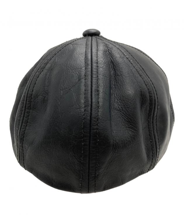 極美品　希少　ミスターファットマン　レザーハット　日本製　RRL　schott 中古・古着通販】MR FATMAN (ミスターファットマン) レザー