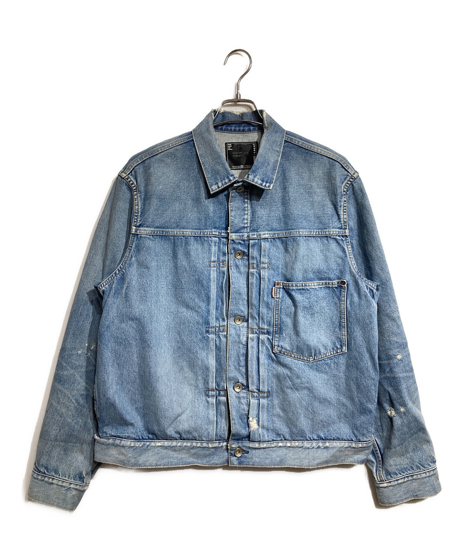 値下げ！sacai パネルデニムジャケット　タグ付き新品 中古・古着通販】sacai (サカイ) BEYONDEXX (ビヨンデックス) Denim