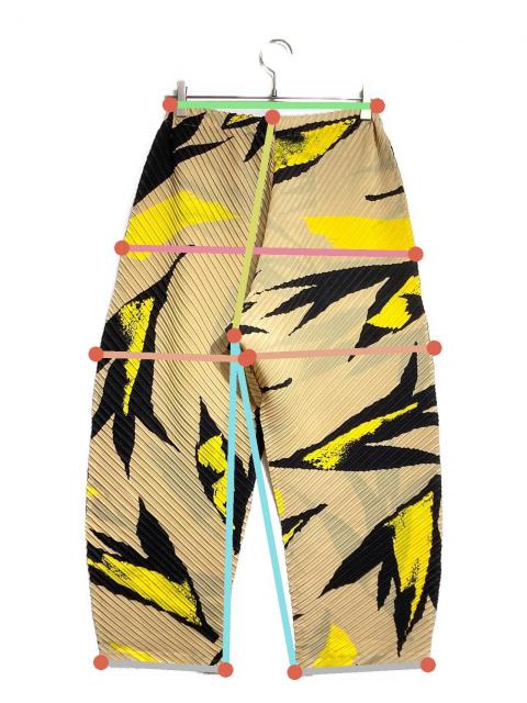 中古・古着通販】ISSEY MIYAKE (イッセイミヤケ) プリントカーブ