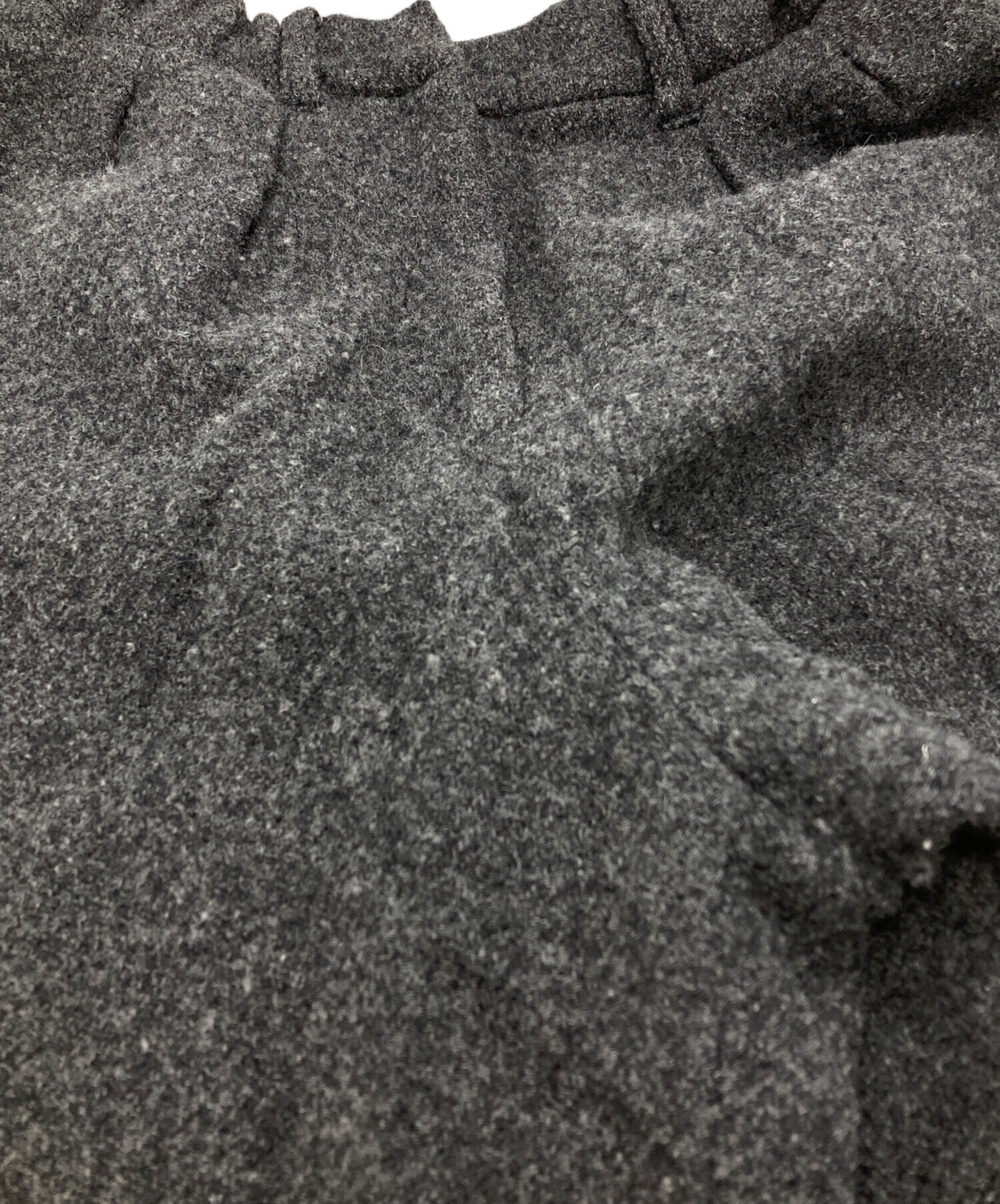 中古・古着通販】pillings (ピリングス) fulling wool pants/縮絨