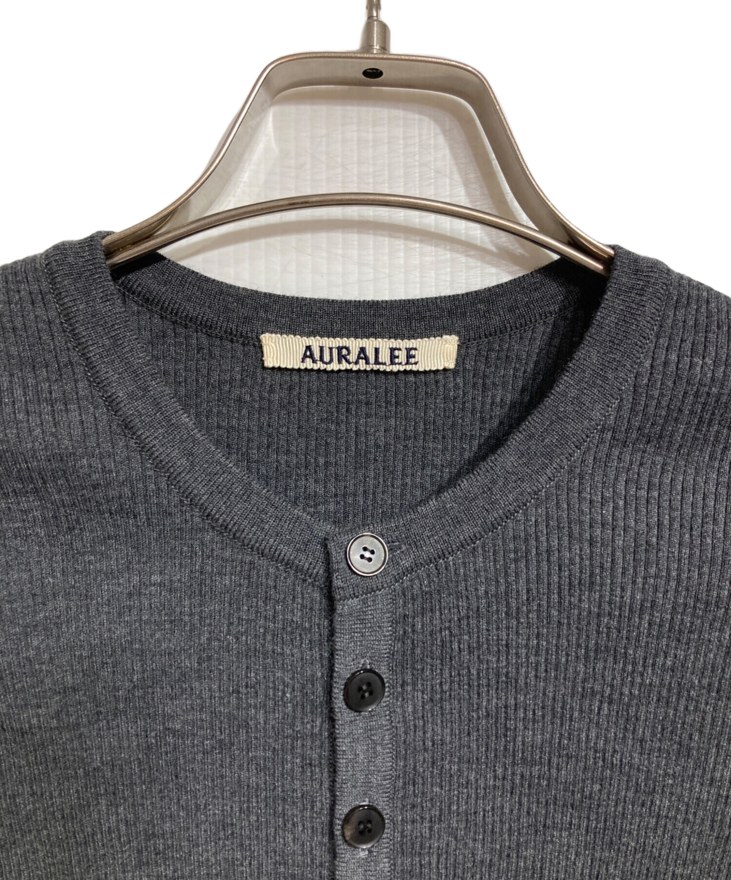 中古・古着通販】AURALEE (オーラリー) SUPER FINE WOOL HIGH GAUGE