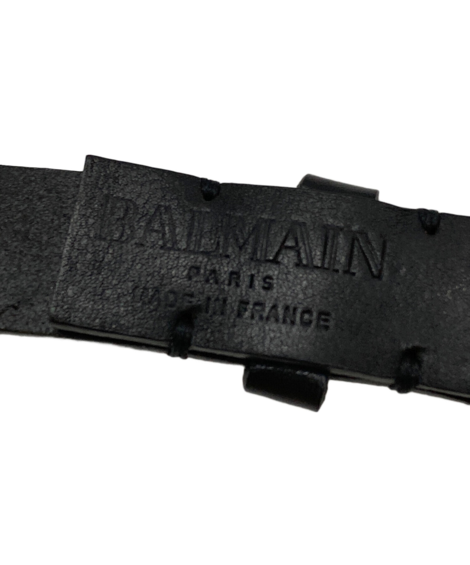 balmain ×  ベルト　希少 中古・古着通販】BALMAIN (バルマン) レザー チェーン ベルト/Leather
