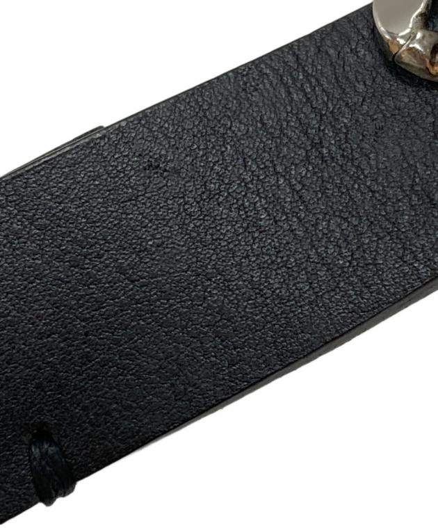 中古・古着通販】BALMAIN (バルマン) レザー チェーン ベルト/Leather