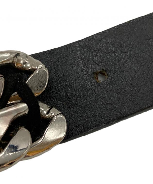 balmain ×  ベルト　希少 中古・古着通販】BALMAIN (バルマン) レザー チェーン ベルト/Leather