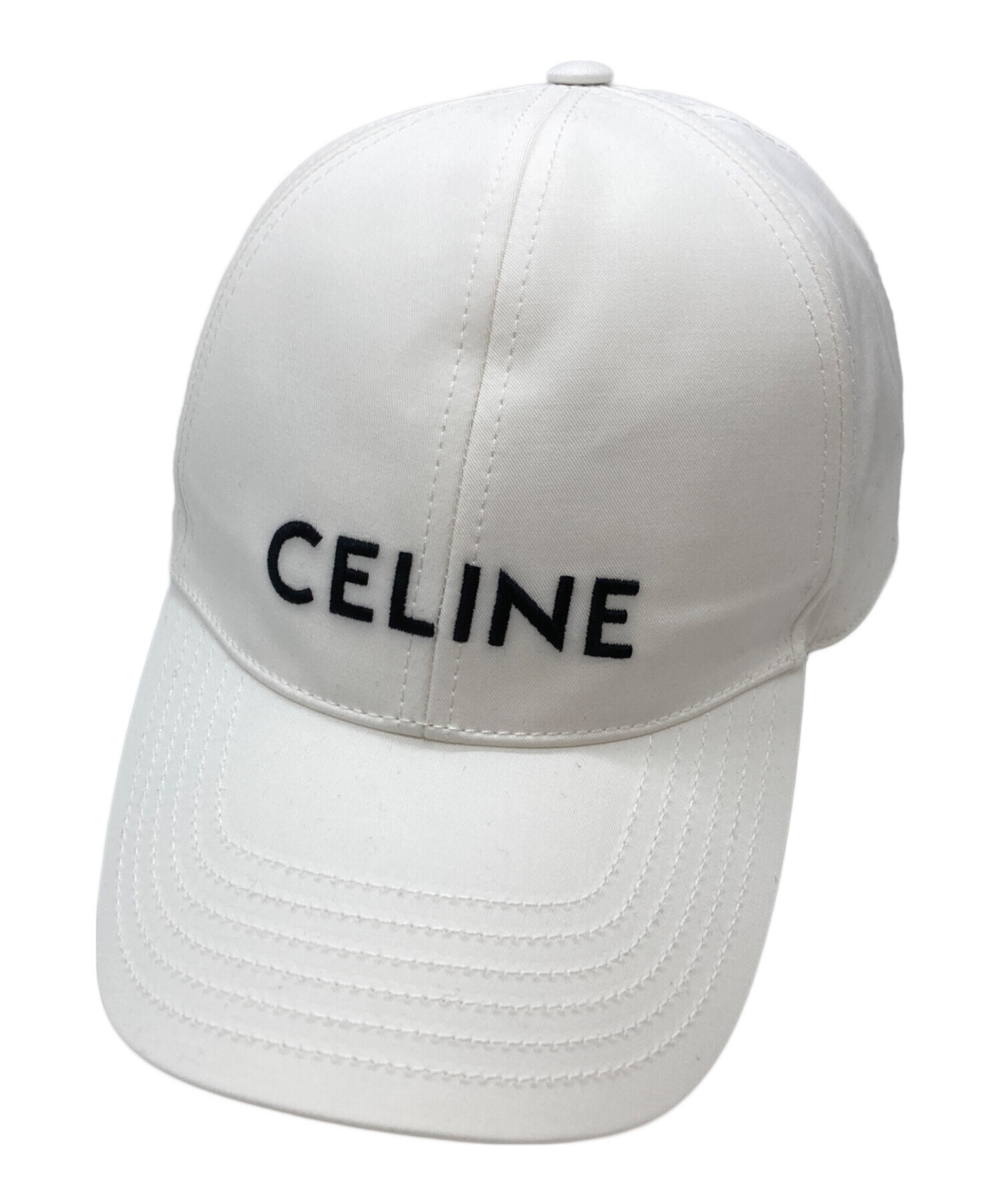 中古・古着通販】CELINE (セリーヌ) ロゴベースボールキャップ/Logo