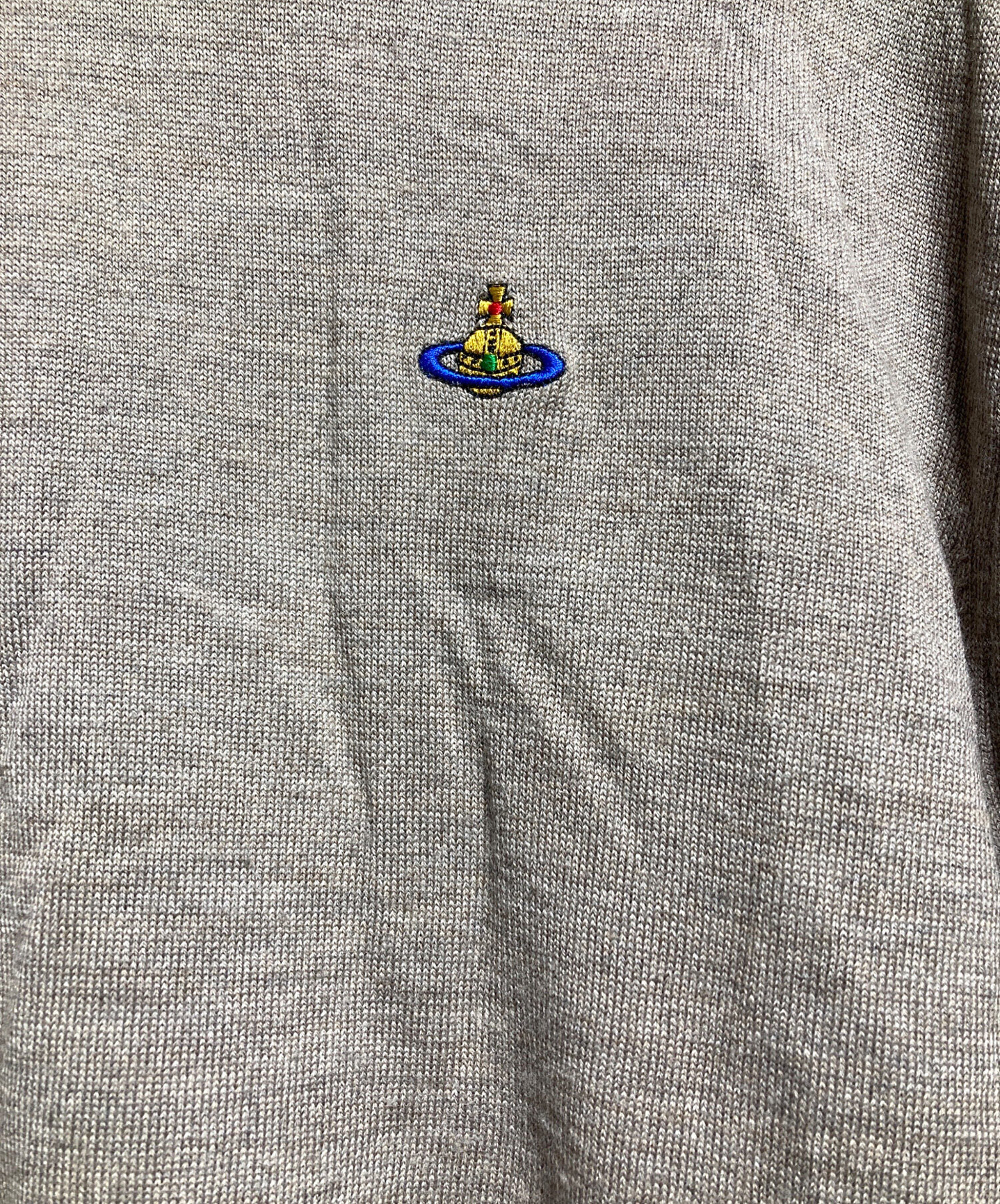 y2k❤️ Vivienne Westwood オーブ刺繍 オフタートルトップス 中古・古着通販】Vivienne Westwood (ヴィヴィアンウエストウッド