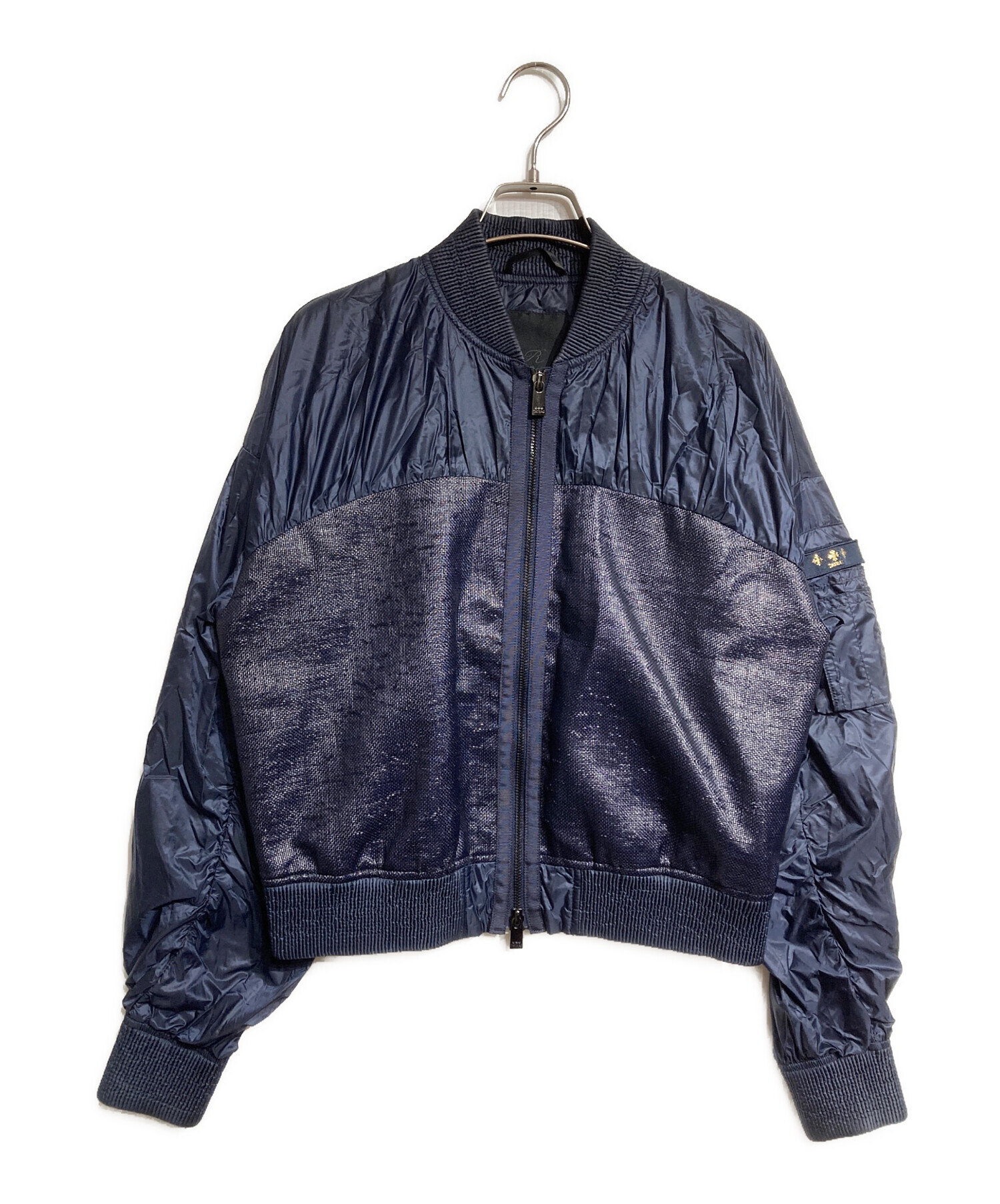 タトラス　ブルゾン　サイズ2 ネイビー 中古・古着通販】TATRAS (タトラス) ショートブルゾン/Cropped blouson