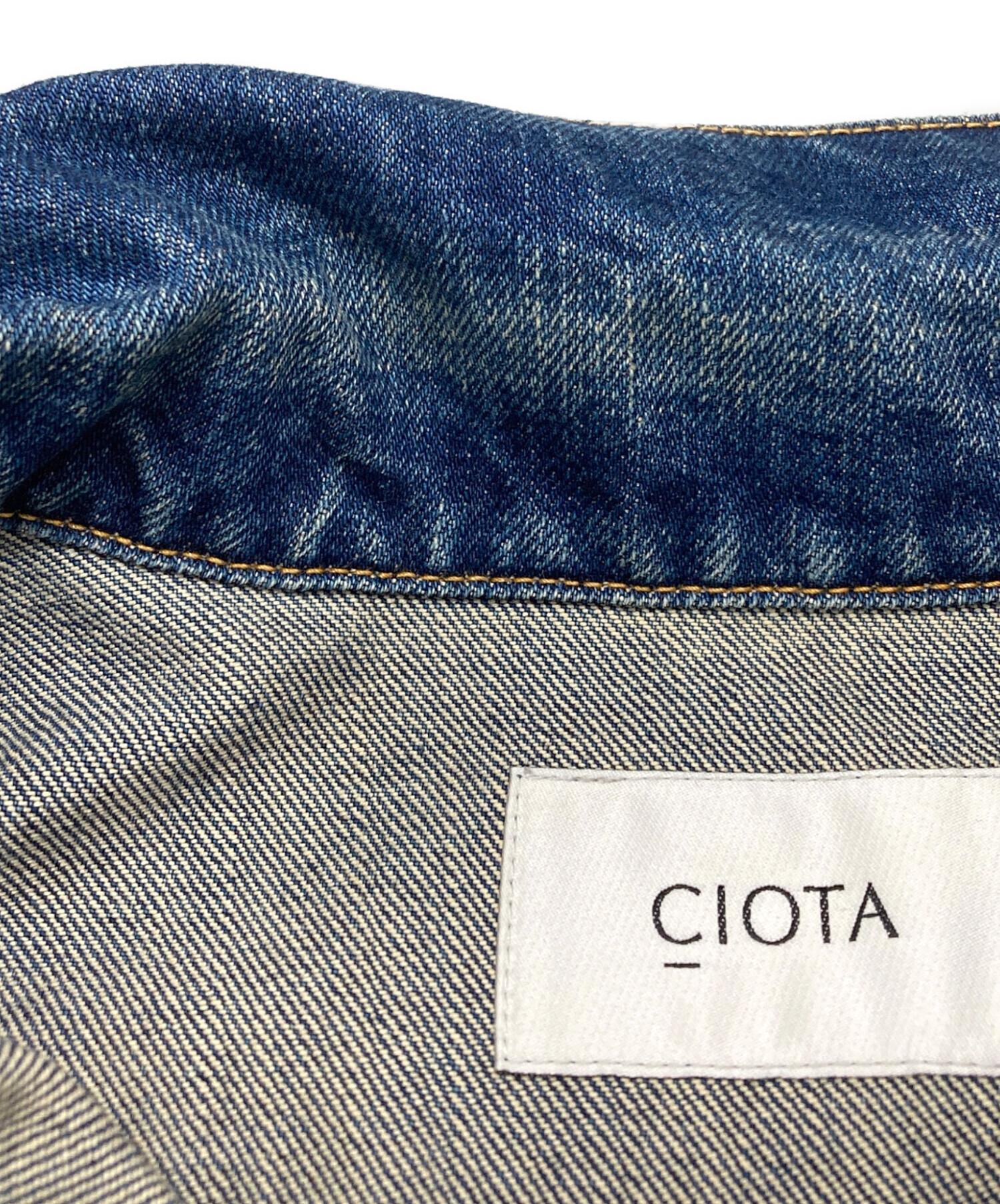 中古・古着通販】CIOTA (シオタ) NEW 4 POCKET DENIM JACKET/新型 4 