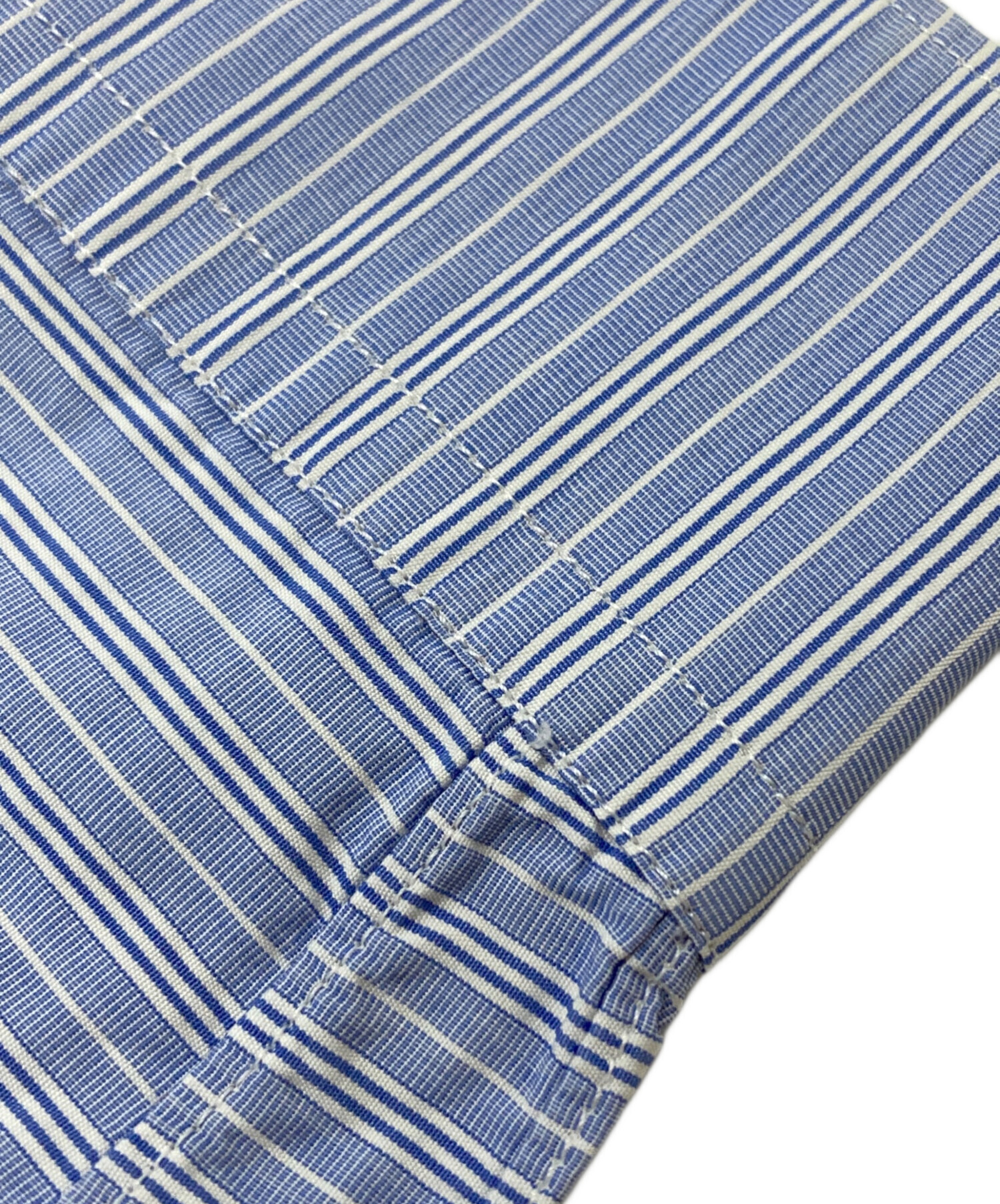 コムデギャルソン ストライプシャツ 長袖 青 サイズS ボーダー 中古・古着通販】COMME des GARCONS SHIRT (コムデギャルソンシャツ
