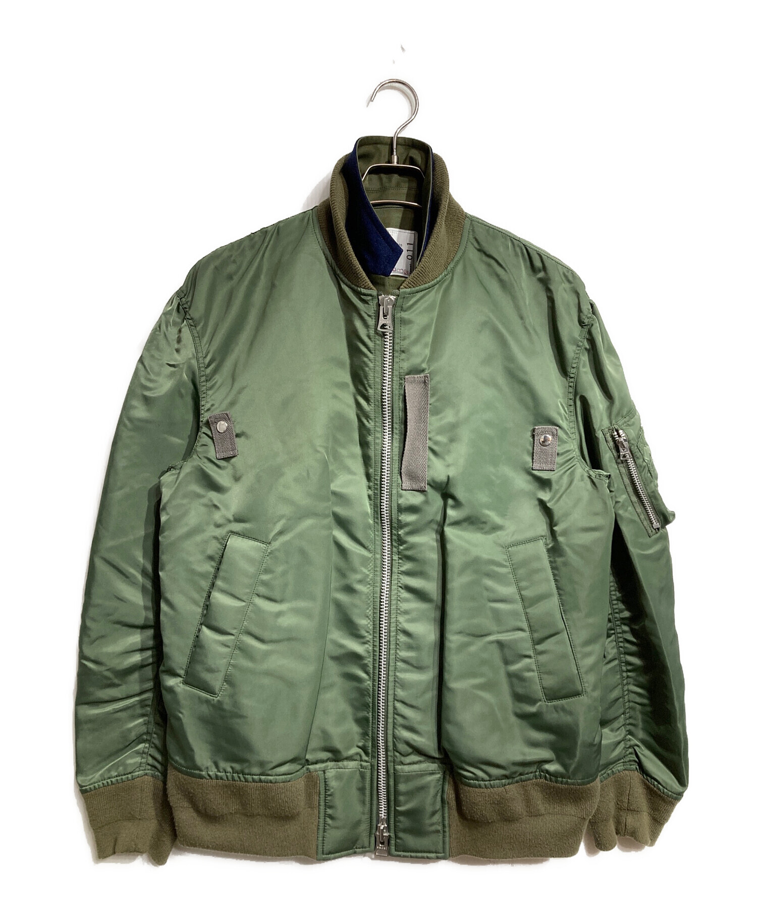 中古・古着通販】sacai (サカイ) MA-1ドッキングボンバージャケット/MA