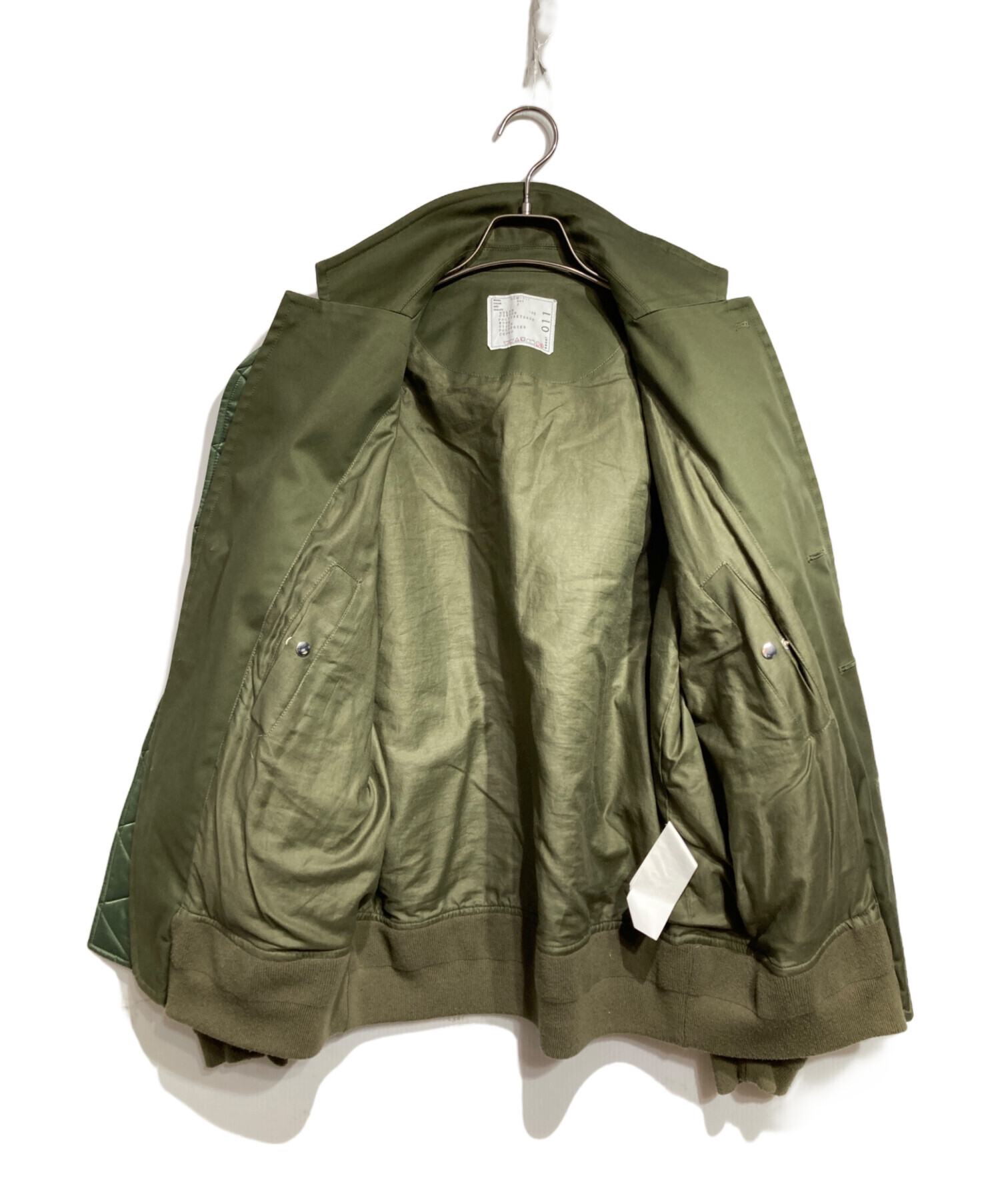 中古・古着通販】sacai (サカイ) MA-1ドッキングボンバージャケット/MA