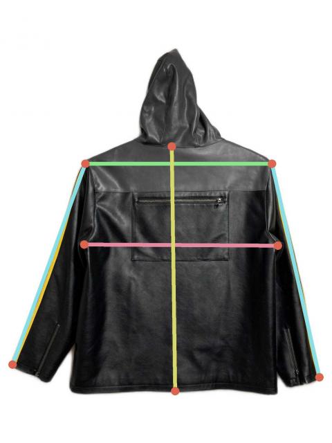 中古・古着通販】glamb (グラム) hide (ヒデ) フェイクレザーライン
