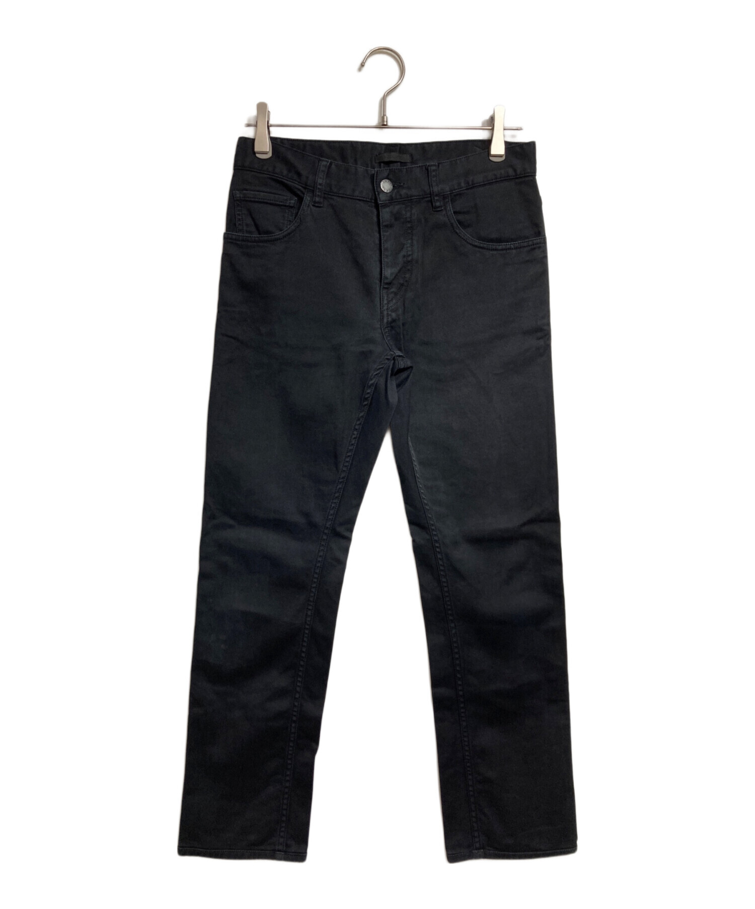 中古・古着通販】PRADA (プラダ) ブラックデニムパンツ/Black Denim 