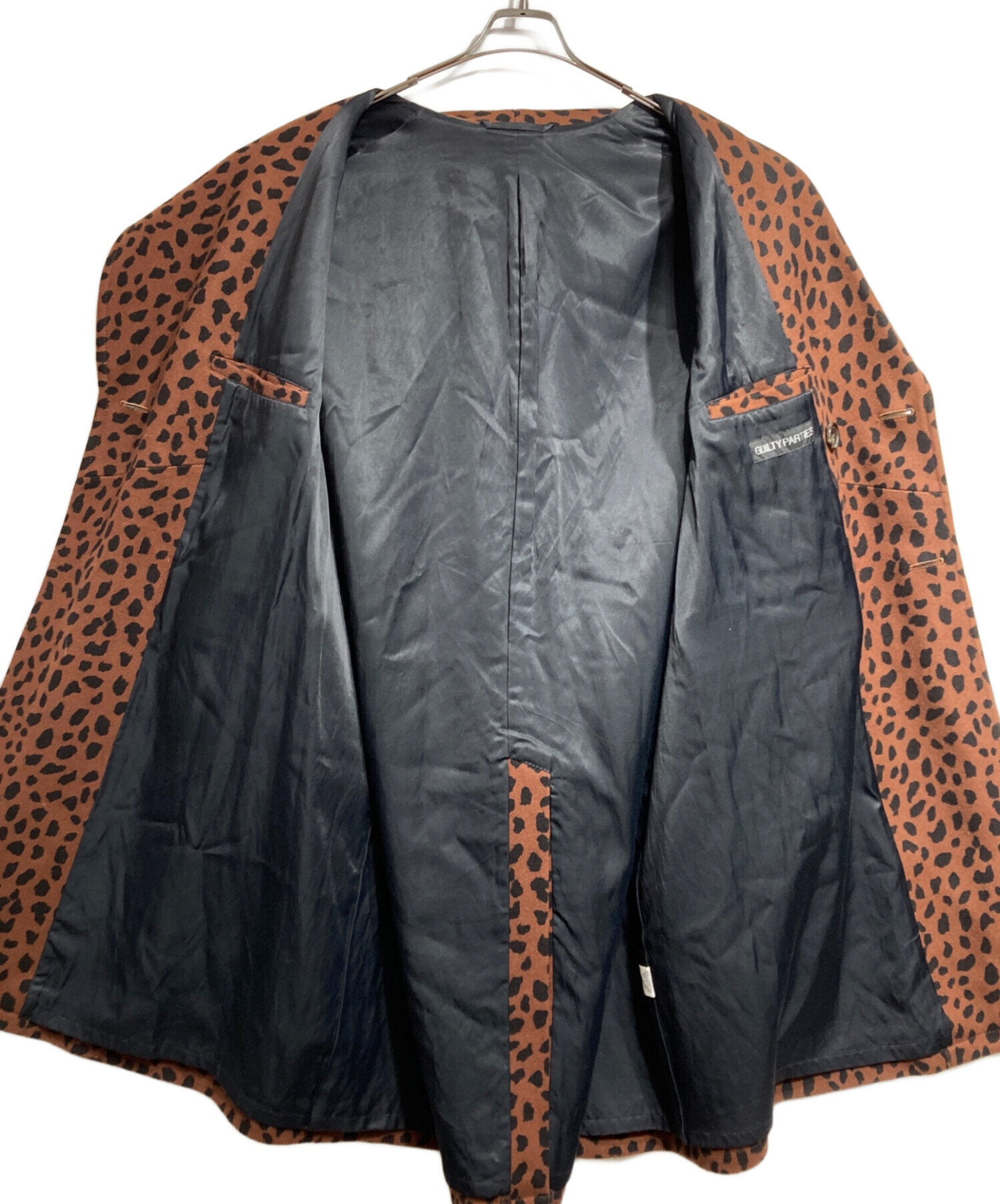 中古・古着通販】WACKO MARIA (ワコマリア) ショールカラーレオパード