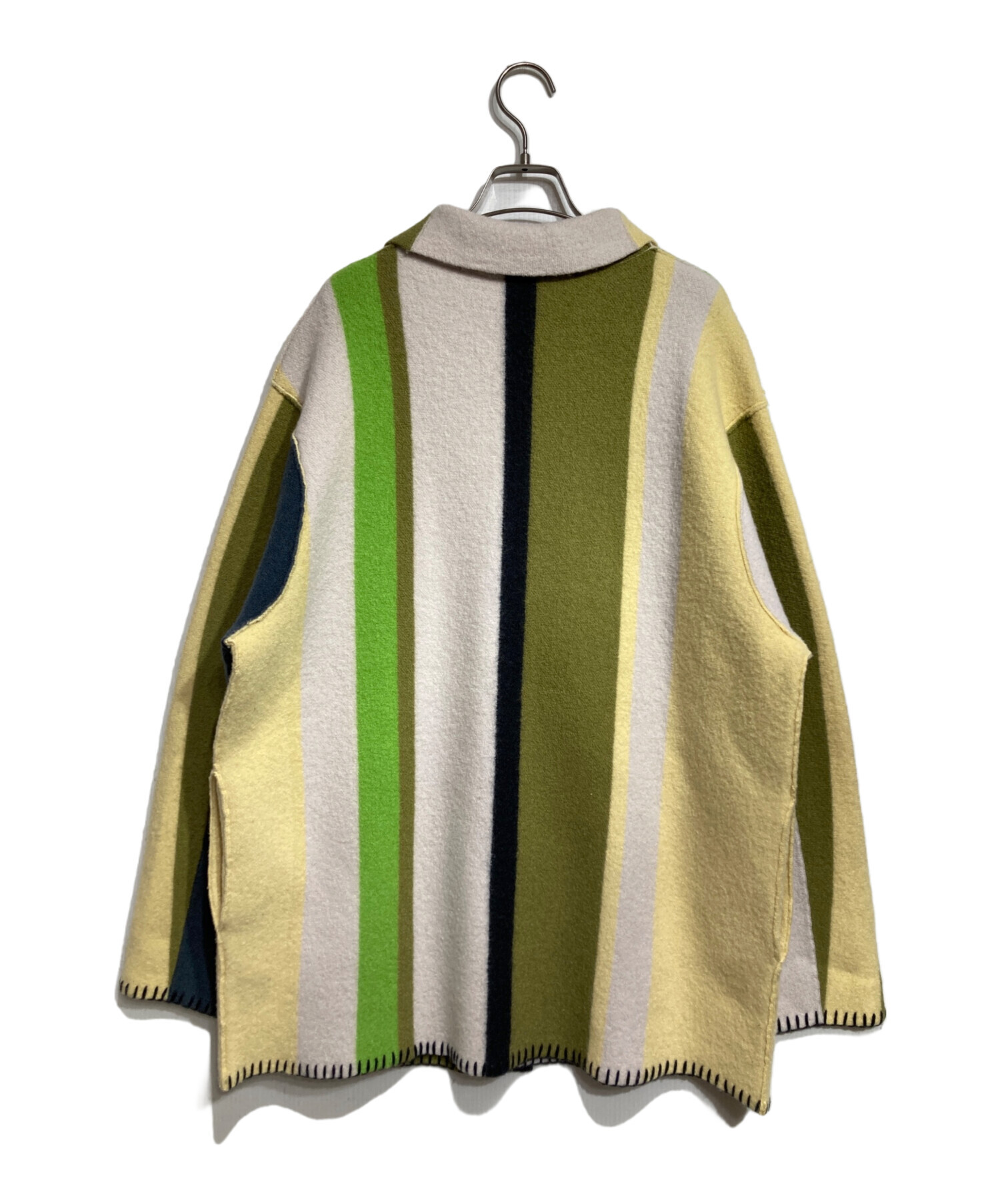 perverze ブランケットコート　green 中古・古着通販】PERVERZE (パーバーズ) Blanket Coat/ブランケット