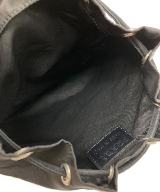 中古・古着通販】PRADA (プラダ) ナイロン巾着ポーチ/Nylon drawstring