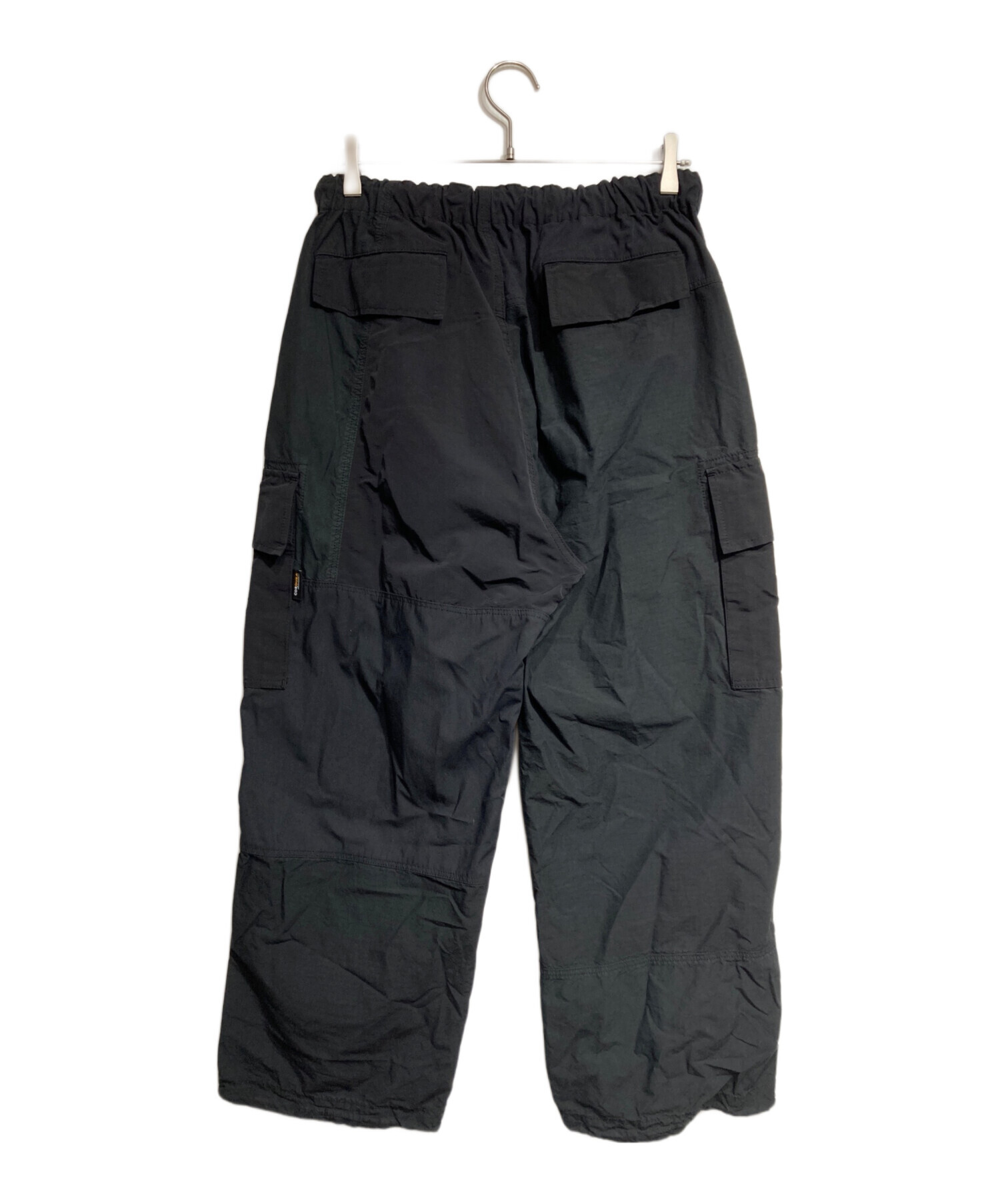 24aw コムデギャルソンオム　綿ナイロンクロス×多素材MIXカーゴパンツ 24aw コムデギャルソンオム 綿ナイロンクロス×多素材MIXカーゴパンツ