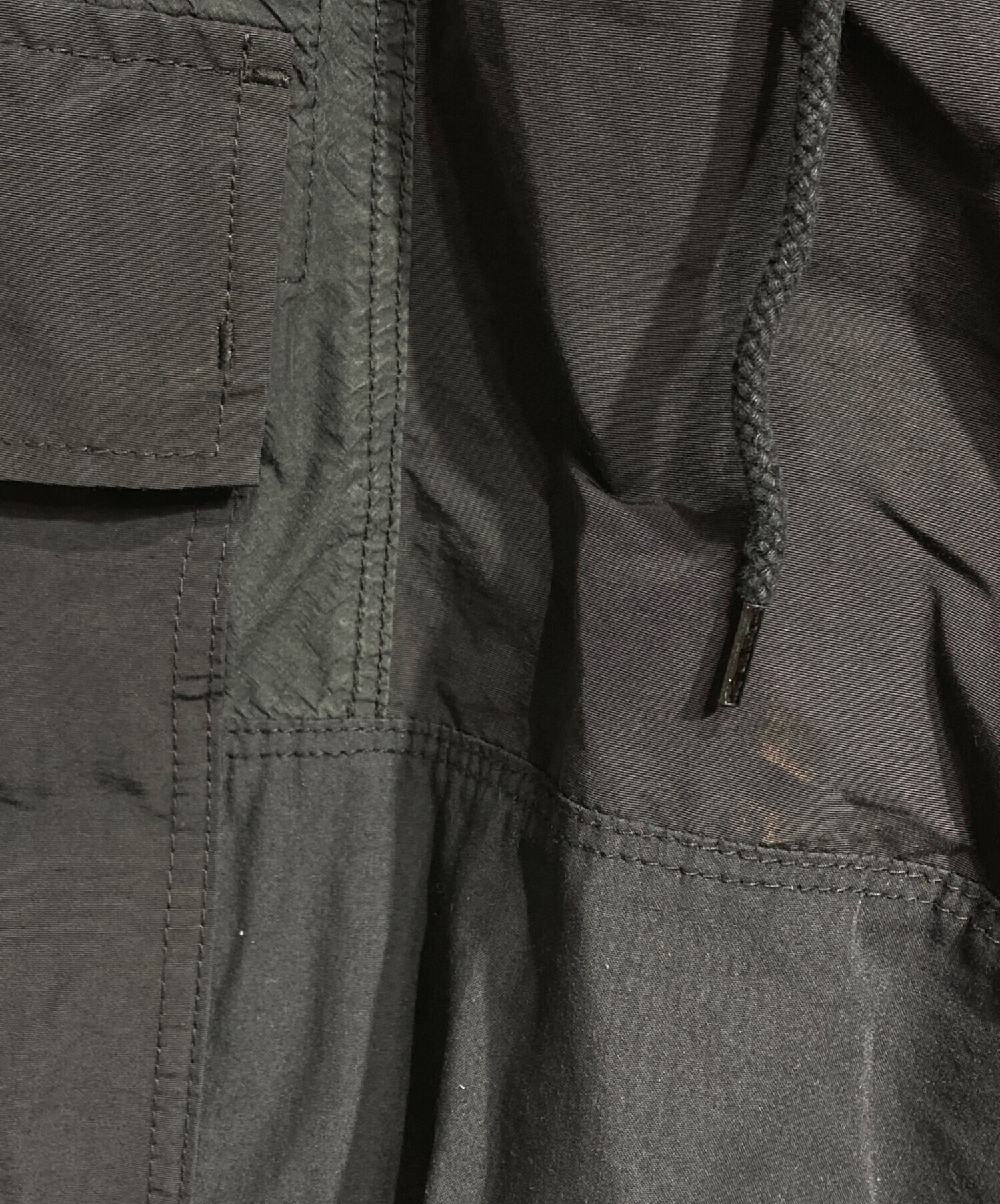 中古・古着通販】COMME des GARCONS HOMME 綿ナイロンクロス×多素MIX