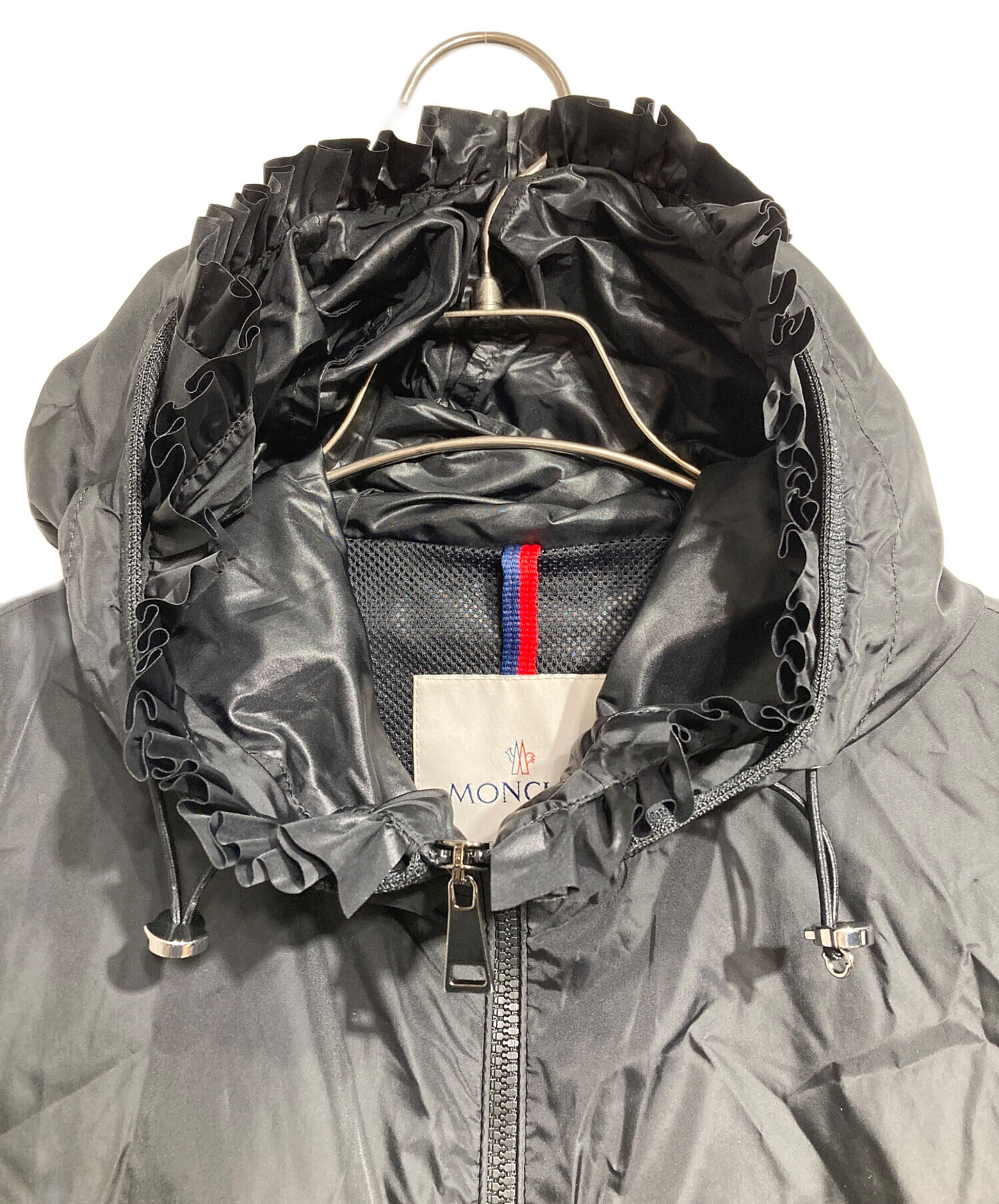 中古・古着通販】MONCLER (モンクレール) フリルフードナイロン