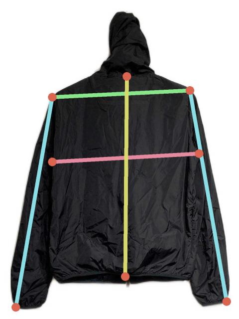 中古・古着通販】MONCLER (モンクレール) フリルフードナイロン