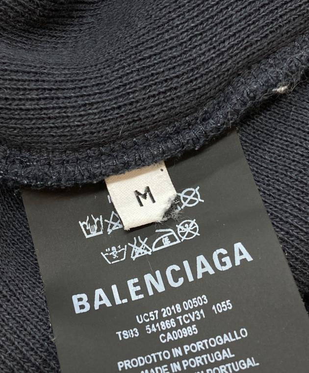 中古・古着通販】BALENCIAGA (バレンシアガ) ハーフジップスウェット