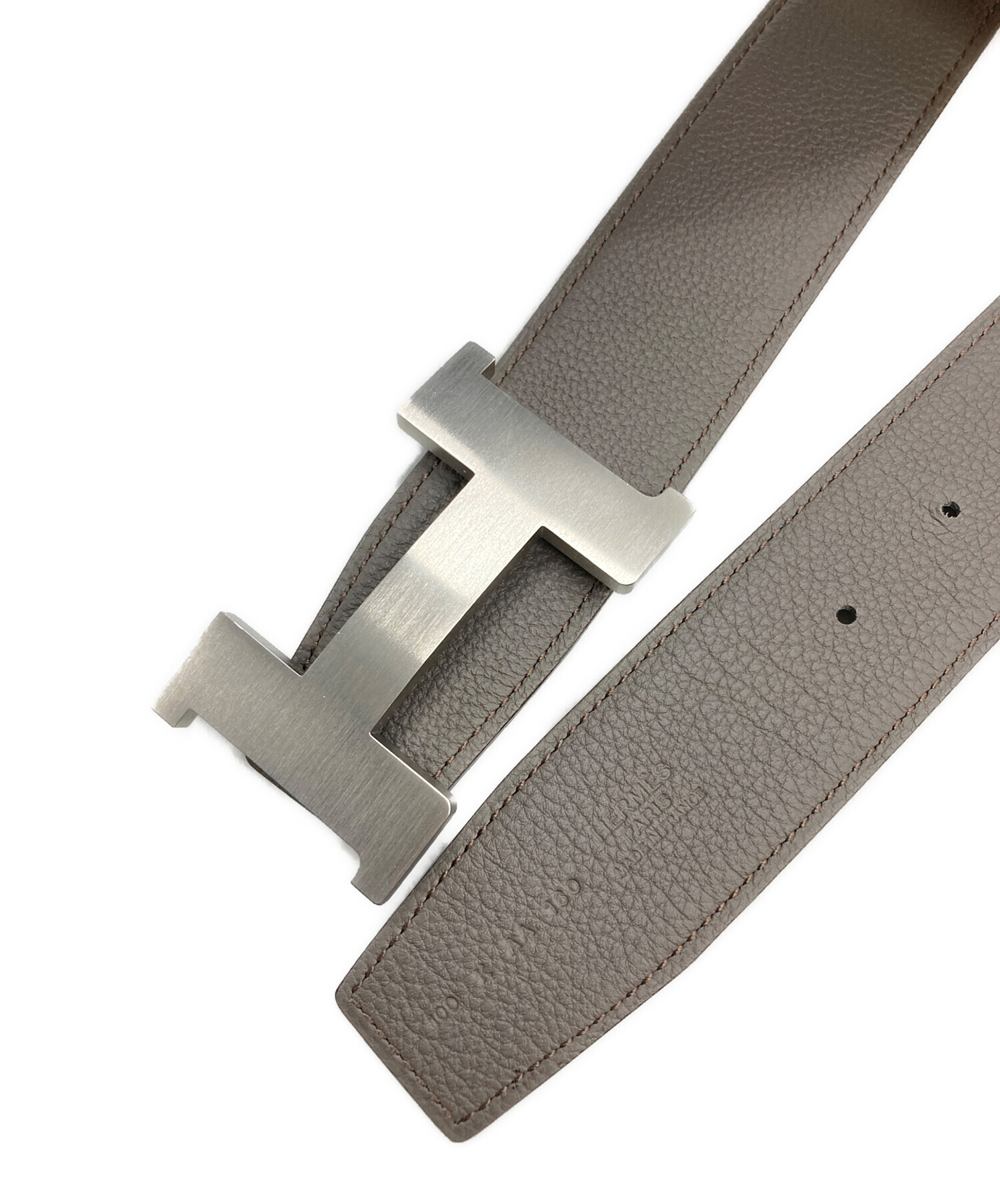 中古・古着通販】HERMES (エルメス) Hバックルコンスタンスベルト