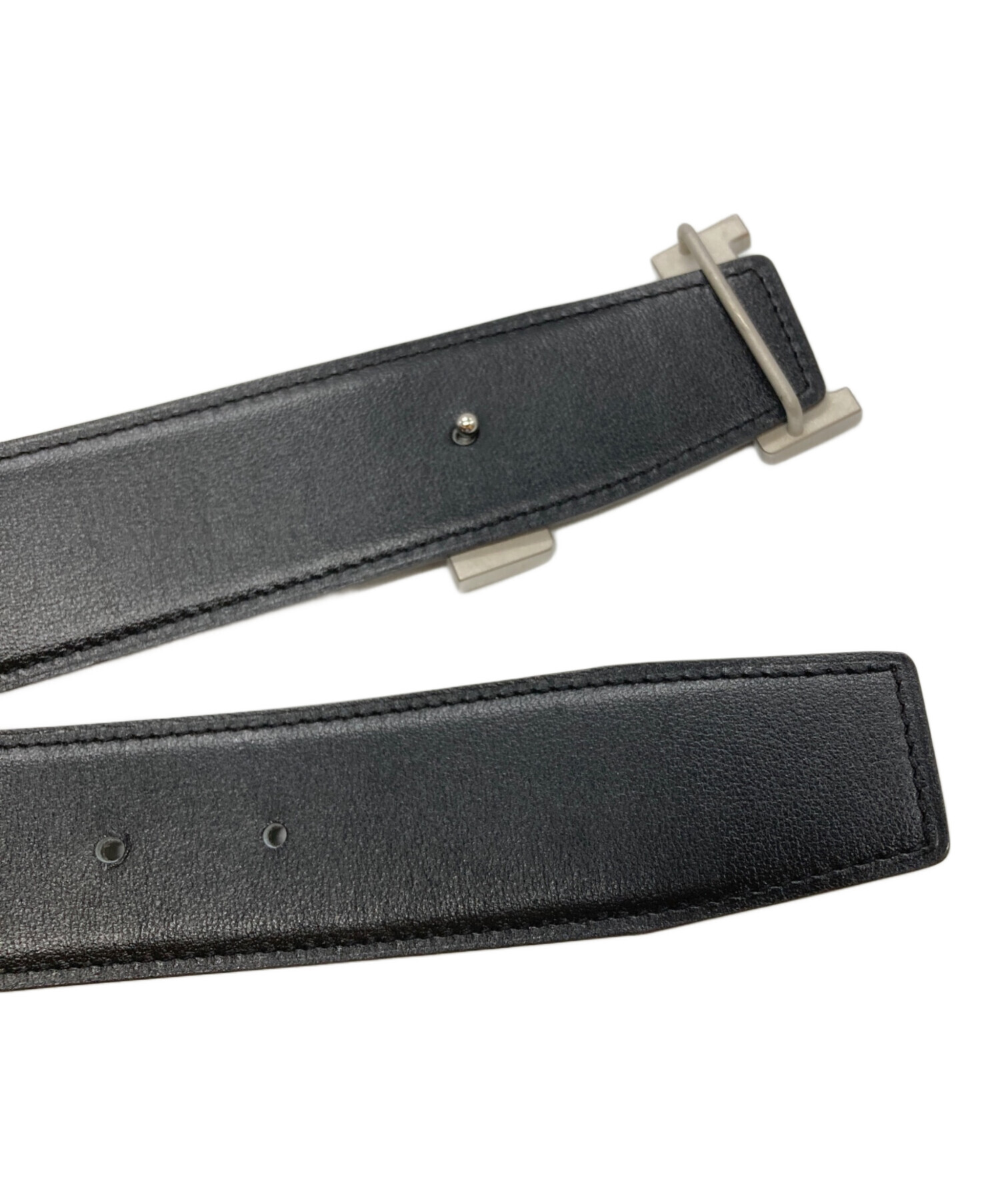 中古・古着通販】HERMES (エルメス) Hバックルコンスタンスベルト