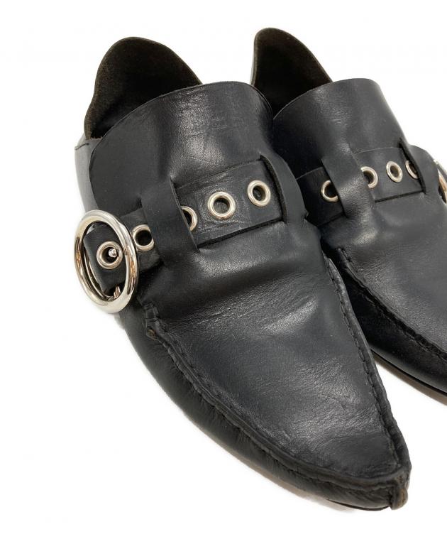 中古・古着通販】LOEWE (ロエベ) ポインテッドトゥベルトミュール