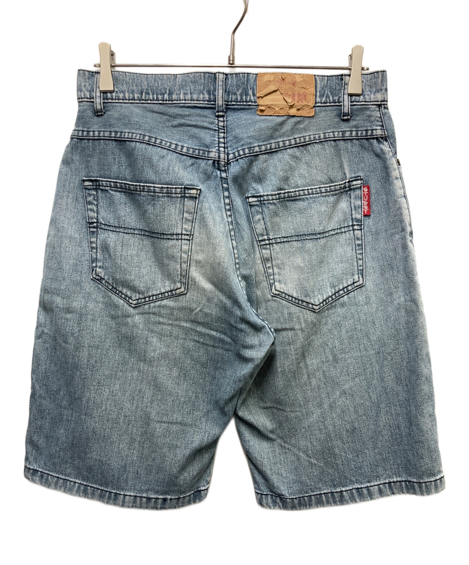 stussy 80s デニムショーツ 中古・古着通販】stussy (ステューシー) 80sデニムショーツ ブルー