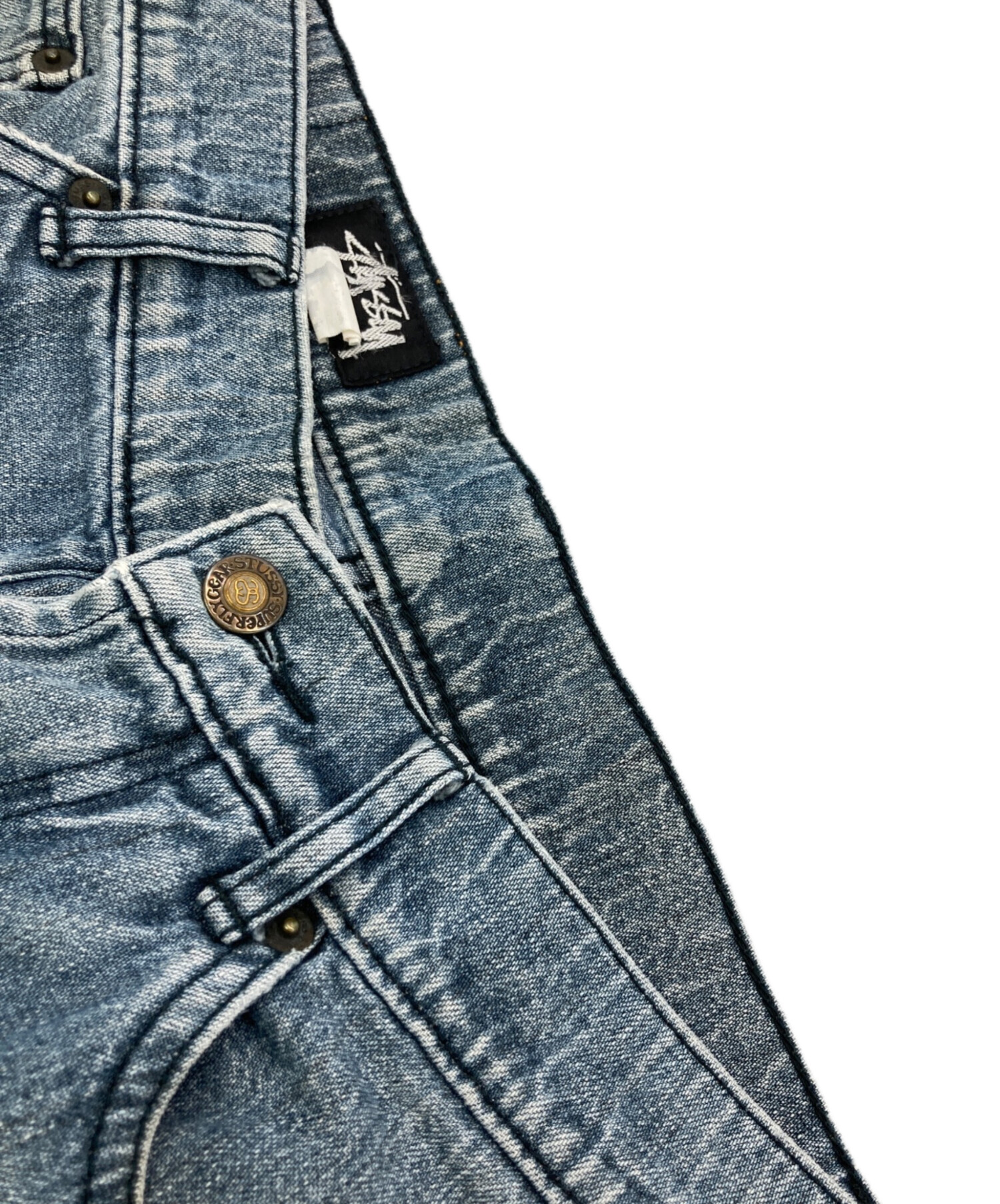 中古・古着通販】stussy (ステューシー) 80sデニムショーツ ブルー