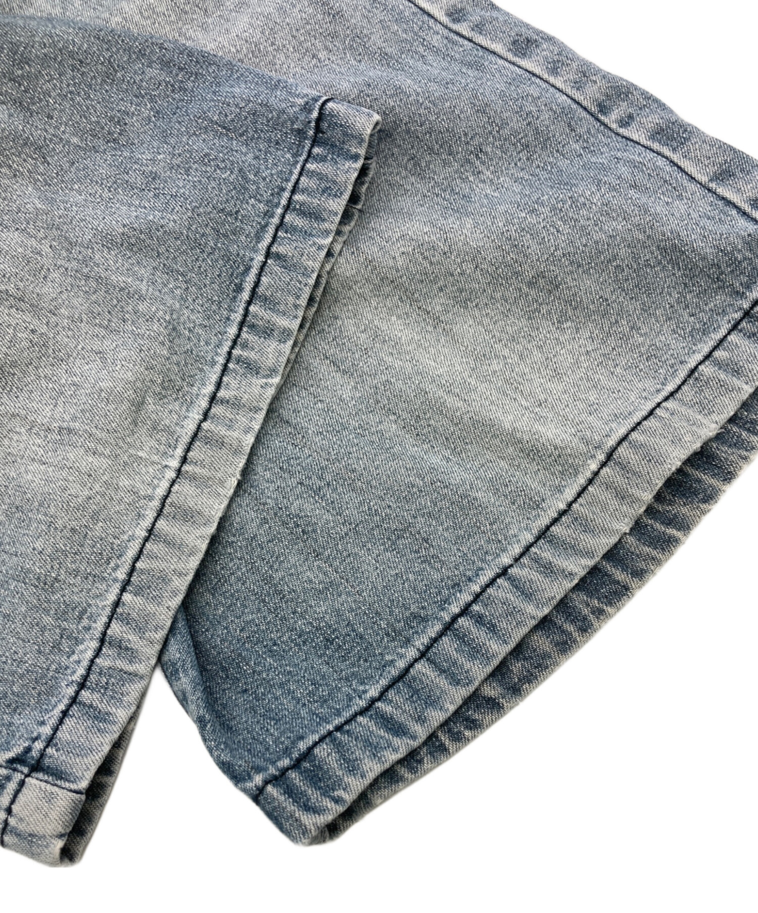 Stussy デニムショートパンツ ライトブルー 中古・古着通販】stussy (ステューシー) 80sデニムショーツ ブルー