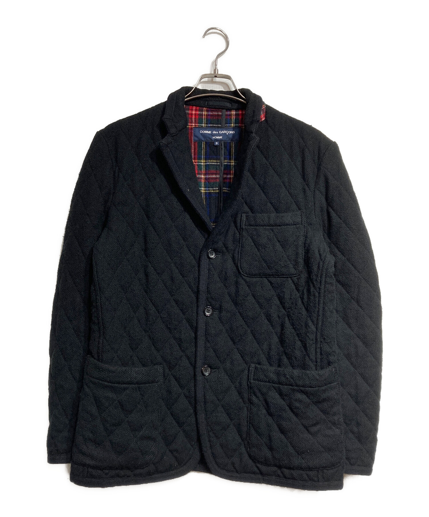 COMME des GARCONS HOMME 田中オム キルティングジャケット 中古・古着通販】COMME des GARCONS HOMME (コムデギャルソン オム) 3B