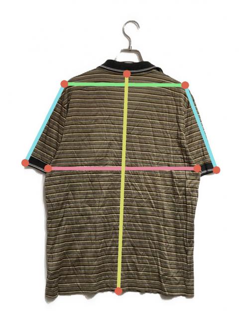 Dior Homme SS05 ギター　ボーダー　ポロシャツ 中古・古着通販】DIOR HOMME (ディオール オム) ギター刺繍ボーダー