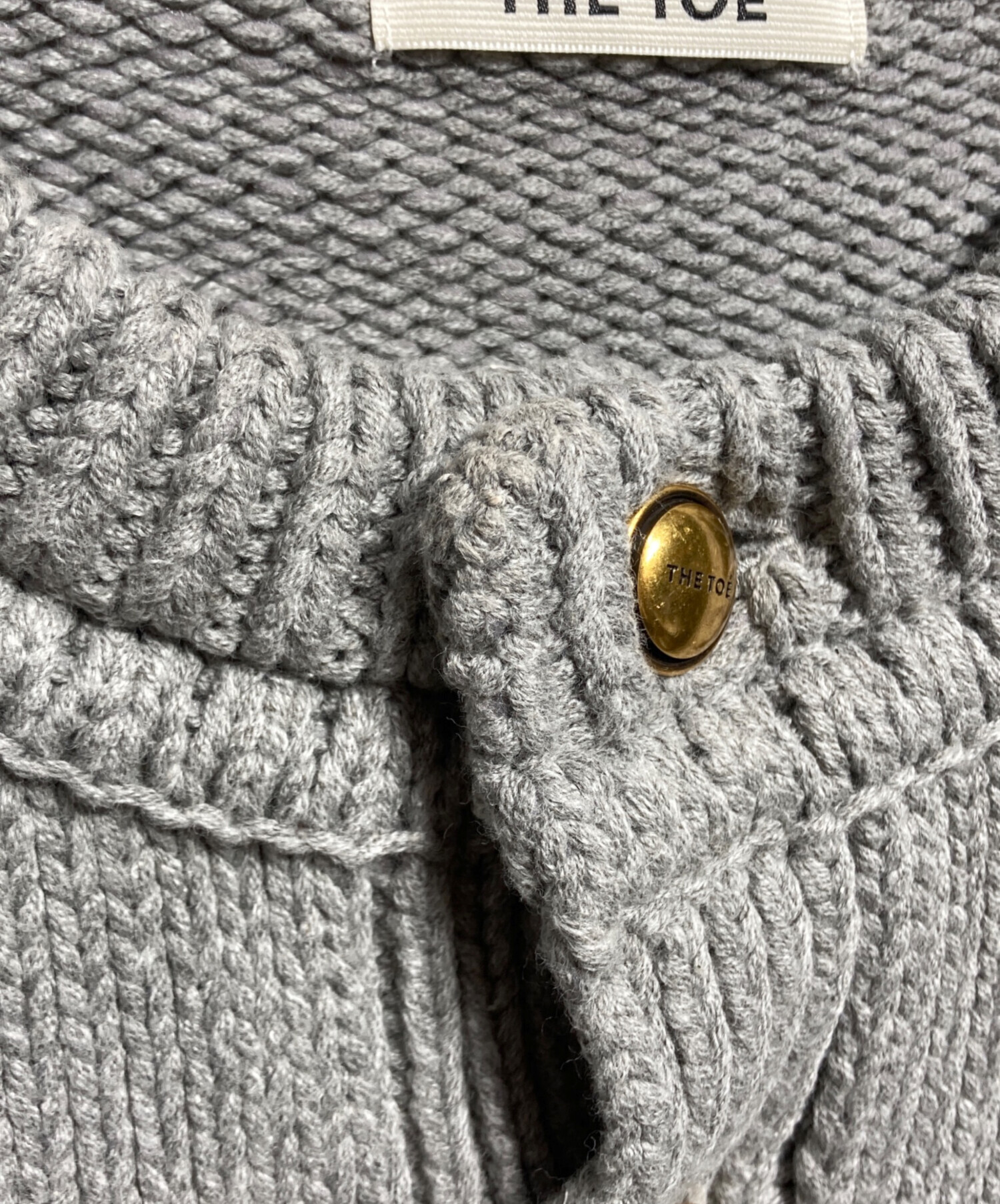 中古・古着通販】THE TOE (ザ・トゥー) Residenz Knit Cardigan