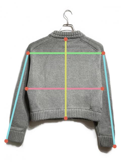中古・古着通販】THE TOE (ザ・トゥー) Residenz Knit Cardigan 中古・古着通販】THE TOE (ザ・トゥー) Residenz Knit Cardigan